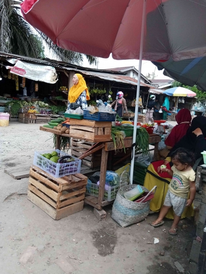 Dinamika Kelompok Pasar Pagi Timbangan di Indralaya Sumsel