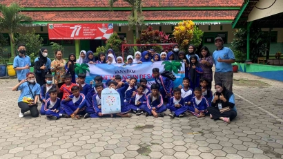 "Isi Piringku", Mahasiswa KKN MD UM 2022 Semarakkan Pedoman Gizi Seimbang