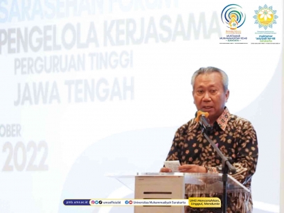 Forum Pengelola Kerjasama PT se-Jateng, Rektor UMS: Ajak Dosen Kembangkan Soft Skill Mahasiswa