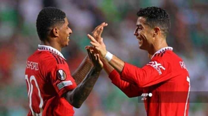 Rashford dan Martial Bawa Manchester United Raih Poin Berharga di Markas Omonia