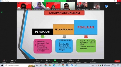 Menjelang Aktualisasi, PK Bapas Nusakambangan Diberikan Penguatan oleh Pengajar