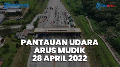 Pantauan Arus Mudik 2022, GT Kalikangkung - 28 April 2022