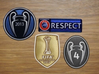 6 Klub Pemegang UEFA Badge of Honour