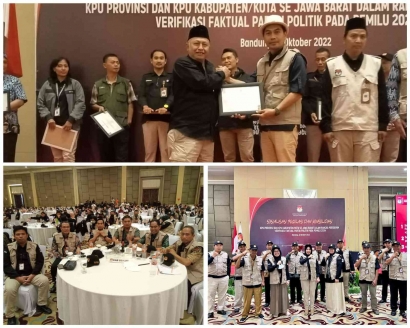 KPU Bekasi Mendapat Penghargaan Satker Terbaik