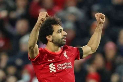 Liverpool Cukur Rangers, Mohamed Salah Cetak Hattrick dalam 5 Menit