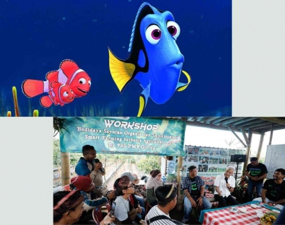 Dory Terus Berenang untuk Nemo, Ganjar Terus Berjuang untuk Rakyat