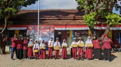 Pelaksanaan Lomba Agustusan sebagai Perayaan Kemerdekaan Indonesia di SDN Saptorenggo 02 oleh PMM Mitra Dosen UMM