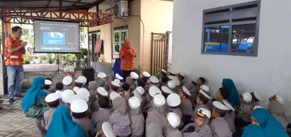 TK Alfalahiyah Pandaan Melakukan Kunjungan ke Markas PMI Kabupaten Pasuruan