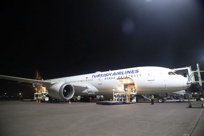 Turkish Airlines pun Terpaksa "Divert" di Bandara Kualanamu