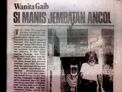 Siti Ariah: Sebuah Folklore dari Jembatan Ancol