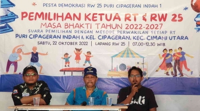 Bambang Umbas Kembali Terpilih Menjadi Ketua RW 25 (PCI 1) Masa Bhakti Tahun 2022-2027
