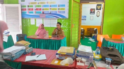 Pendampingan Asesor Daerah Menjelang H-2 Kedatangan Asesor Provinsi di MIN 12 Nagan Raya