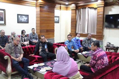 Dorong UMK untuk Daftar Perseroan Perorangan, Dirjen AHU bertemu Plt. Walikota Semarang