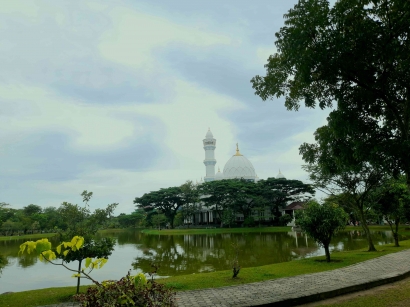Indahnya Lingkungan Kampus UIN Raden Intan Lampung