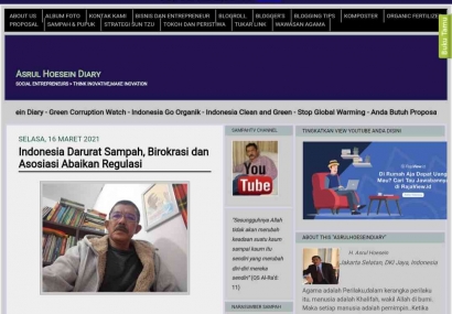 HUT ke-15 Blogger Nasional dan Blogspot Asrul Hoesein Diary untuk Literasi Indonesia