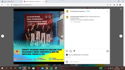 Tim Tae Kwon Do Kabupaten Magelang Mengikuti Pra Kualifikasi PORPROV 2022 di Pati