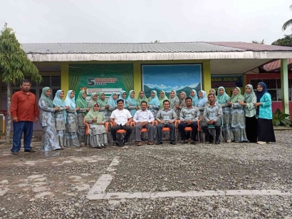 Hari Pertama Visit Akreditasi MIN 12 Nagan Raya oleh Asesor Provinsi