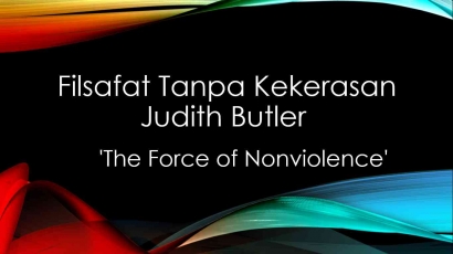 Filsafat Tanpa Kekerasan: Judith Butler