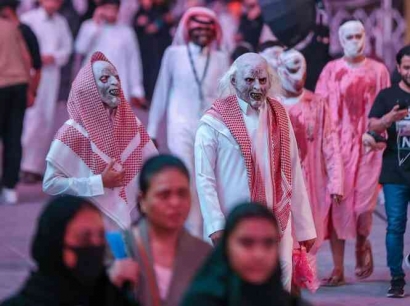 Ketika Arab Saudi Merayakan Malam Halloween