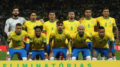 Bertabur Bintang, Brasil Masih Diunggulkan pada Piala Dunia 2022 di Qatar