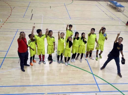 Meraih Kemenangan Handball SDN Dukuh 05 Pagi