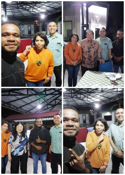 Kunjungan Pak Tjiptadinata Effendi dan Bunda Rose di Kupang