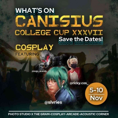 Cosplay Competition di Canisius College Cup, Beneran?