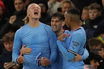 Erling Haaland dan Drama Pinalti Untuk Kemenangan Manchester City