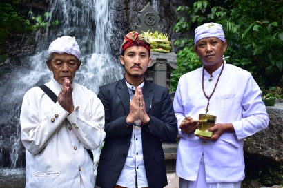 Mahasiswa UMSIDA Bantu Dokumentasi Kegiatan Ritual Banyu Pinaruh