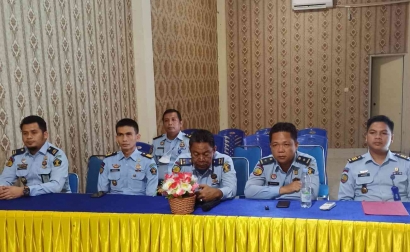 Lapas Kayuagung Mengikuti dan Pedomani Arahan yang Diberikan Kepala Kantor Wilayah Kemenkumham Sumsel