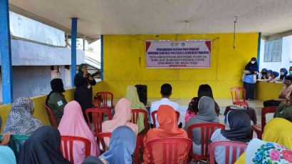 Pengabdian Masyarakat Jurusan Sanitasi Poltekkes Kemenkes Maluku: Pencegahan Stunting di Dusun Wanath Desa Hitu Maluku Tengah
