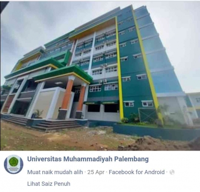 Universitas Muhammadiyah Palembang Sejak Lama Terlibat dalam Upaya Mencerdaskan Kehidupan Bangsa