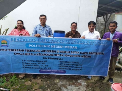 Penerapan Teknologi Air Bersih di Gereja Protestan Kwala Bekala Kecamatan Medan Johor Kota Medan