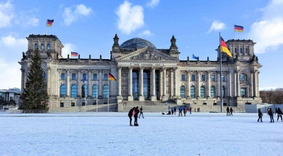 Suhu Nol Derajat di Jerman, tapi Tetap Kepanasan