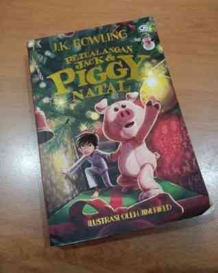 Review Buku Anak: Petualangan Jack dan Piggy Natal