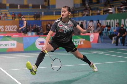 Tiga Tunggal Putri Indonesia Lolos ke Perempat Final Petronas Malaysia International Series 2022