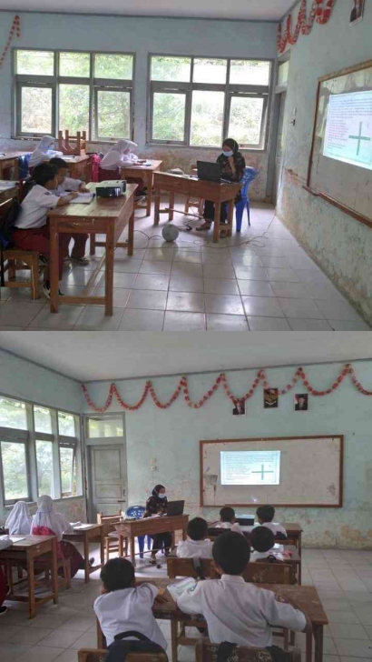 KKN REKOGNISI UPI 2022: Kampus Mengajar di SDN Anggrawati II Majalengka