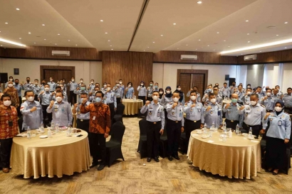 Rupbasan Palembang Mengikuti Kegiatan Public Campaign Pengendalian Gratifikasi