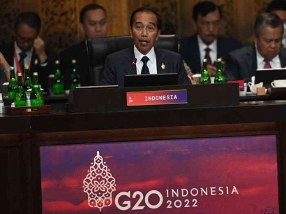 Pidato Sambutan Joko Widodo Presiden Indonesia di Kegiatan G20