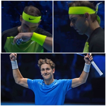 ATP Final 2022: Nadal Kalah Lagi, Ruud Bukukan Kemenangan Kedua