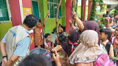Kolaborasi PKIP FKM Unair dengan UNICEF: Intervensi Perubahan Perilaku Cuci Tangan Pakai Sabun
