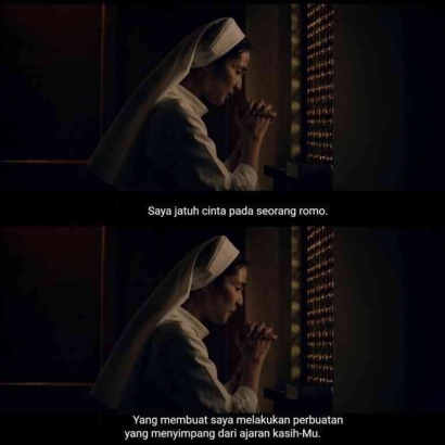 Ave Maryam (2018) Film Romansa Terlarang Imam dan Biarawati Gereja Katolik