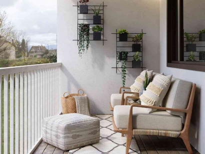 5 Cara Menata Balkon yang Nyaman untuk Tempat Bersantai