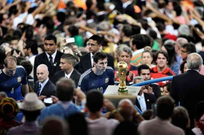 Sejarah Final Brasil 2014, Gotze Bikin Mimpi World Cup Messi Ambyar!