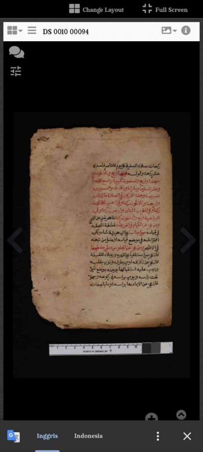 Manuskrip Bau Bau "Fath Al-Qarib Al-Mujib Fi hiil al-taqrib"