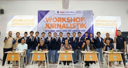 Tingkatkan Kualitas Publikasi, SMK Budi Utomo Gandeng LINES dan Jawa Pos Gelar Pelatihan Jurnalistik