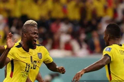 Taklukkan Qatar 2-0, Ekuador Buat Stadion Al Bayt Membisu