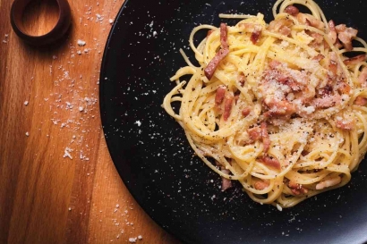 Resep dan Cara Membuat Spaghetti Carbonara ala Hotel Bintang 5!