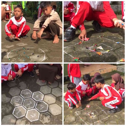 Kelompok KKN UNNES GIAT Angkatan 3 Memperkenalkan Permainan Tradisional kepada Anak-Anak di Desa Pasangsari