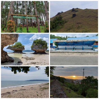 Trip 2 Hari di Buton, Sulawesi Tenggara (2): Wisata Hari Kedua dan Pulang (Air Terjun, Bukit, Istana, dan Pantai di Baubau)